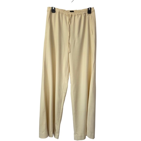 J. Crew‎ Superwide Stratus Pant in City Twill Size 2 Yellow NWT $158 CI935